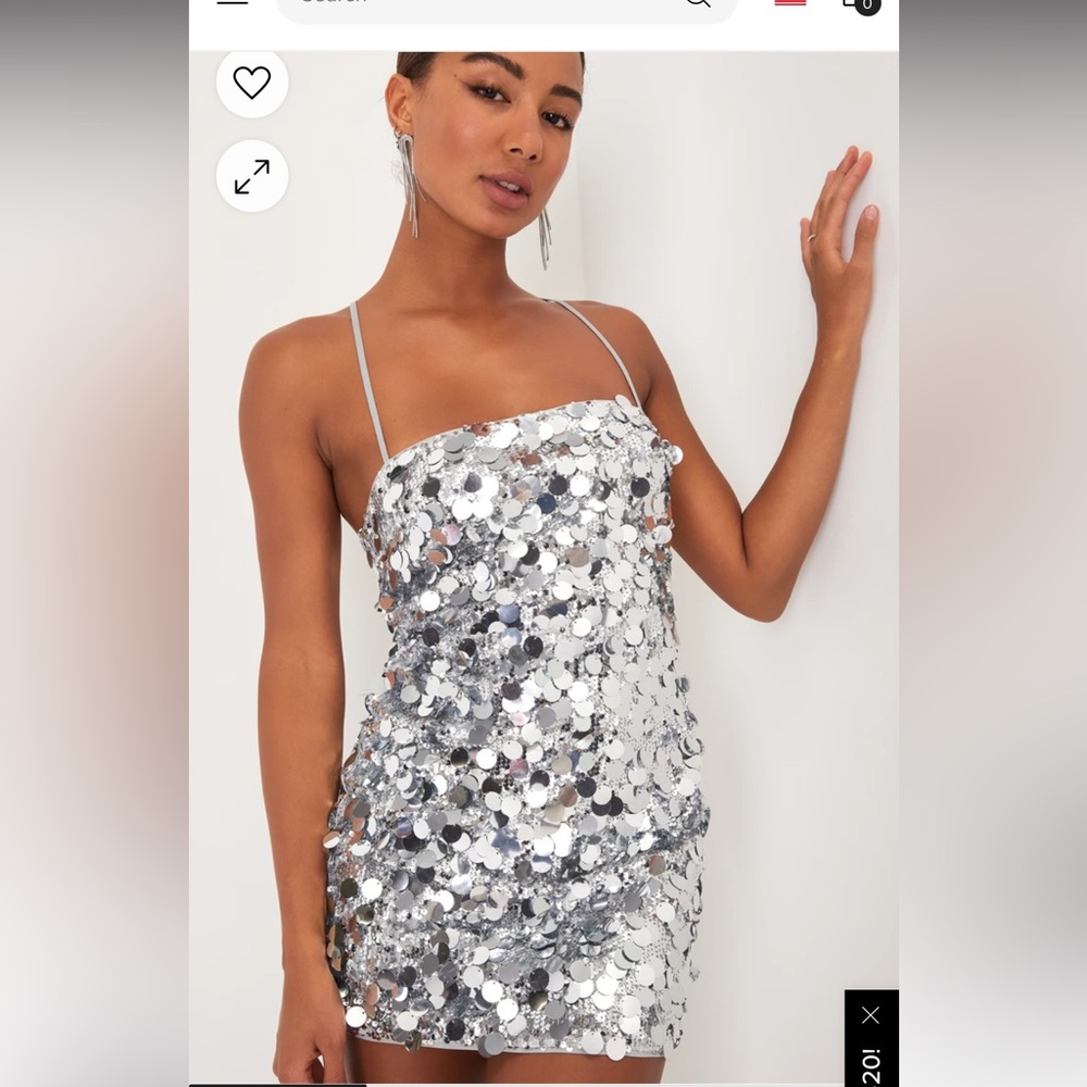 Fully Sequined Dress